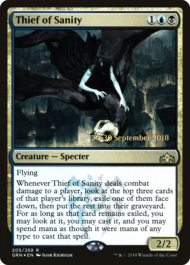 Thief of Sanity [Guilds of Ravnica Prerelease Promos]-1