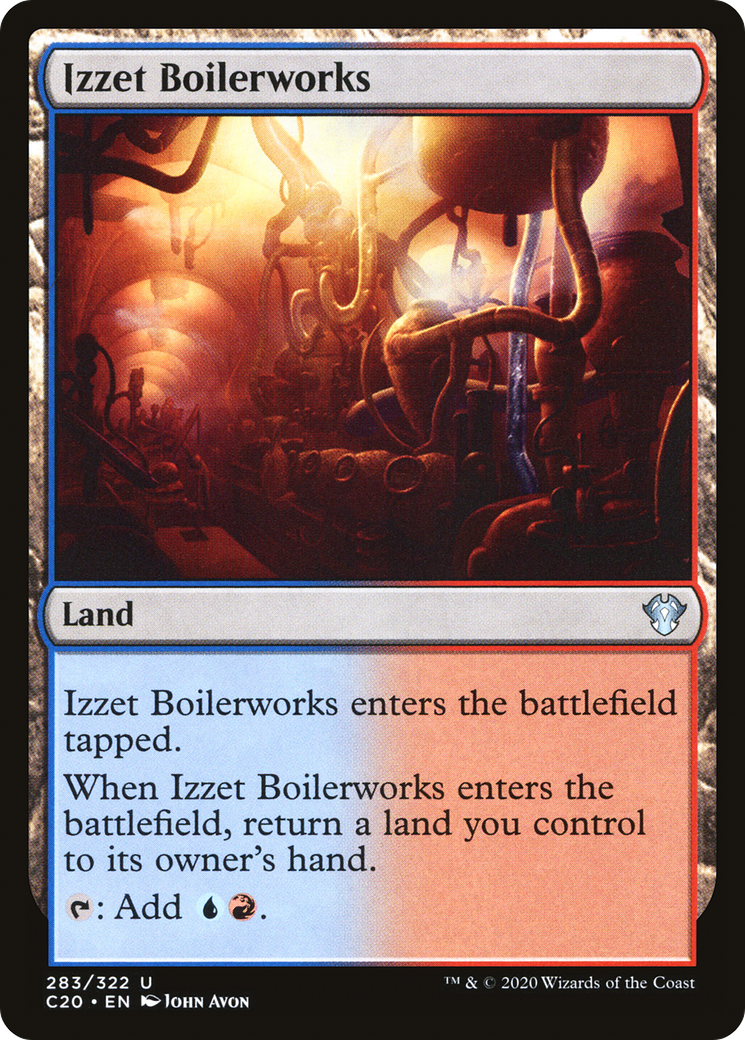 Izzet Boilerworks [Commander 2020]-1