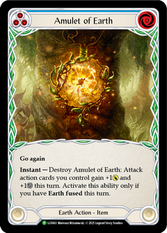 Amulet of Earth [LGS063] (Promo)  Cold Foil-1