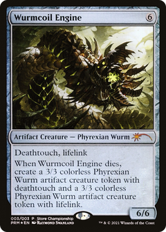 Wurmcoil Engine (PWP21-003) - Wizards Play Network 2021 Foil-1