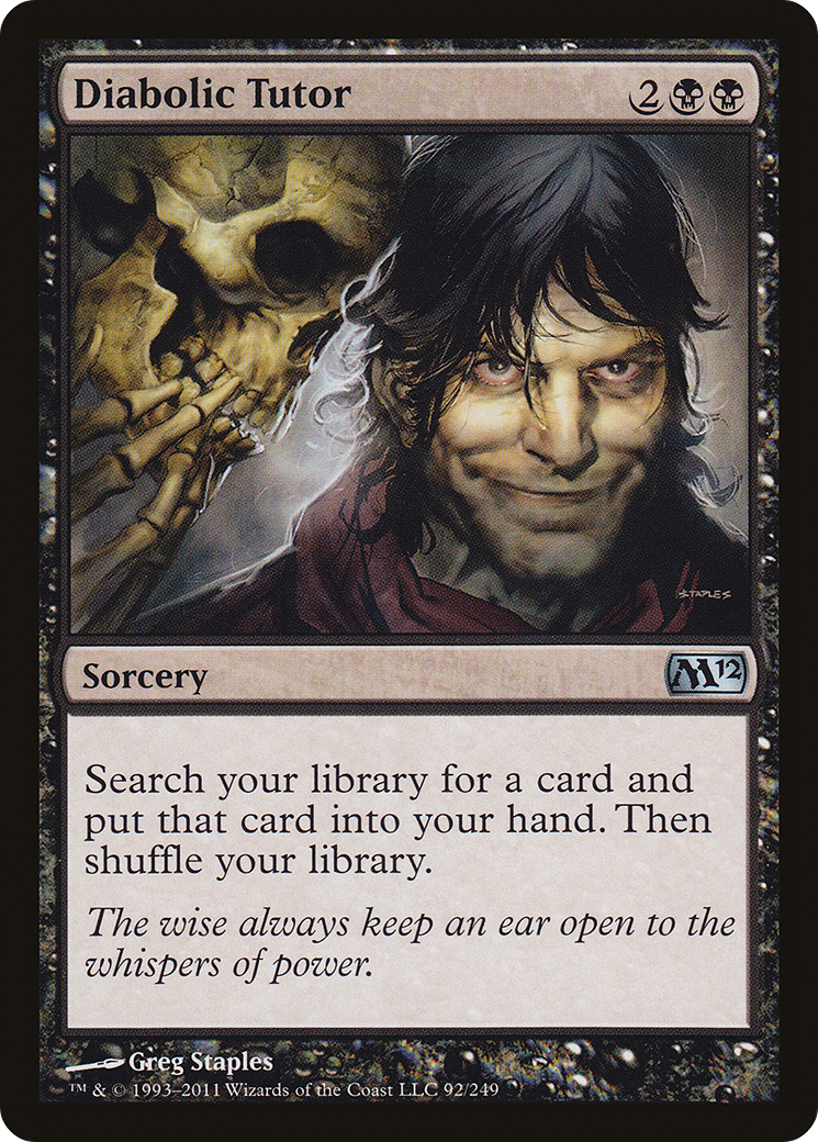 Diabolic Tutor [Magic 2012]-1