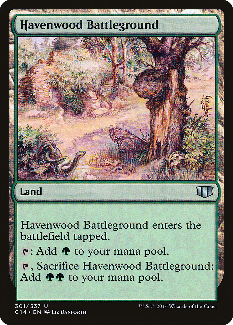 Havenwood Battleground [Commander 2014]-1