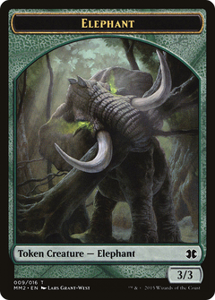 Elephant Token [Modern Masters 2015 Tokens]-1
