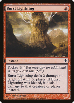 Burst Lightning [Zendikar]-1