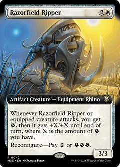 Razorfield Ripper (Extended Art) [Modern Horizons 3 Commander]-1