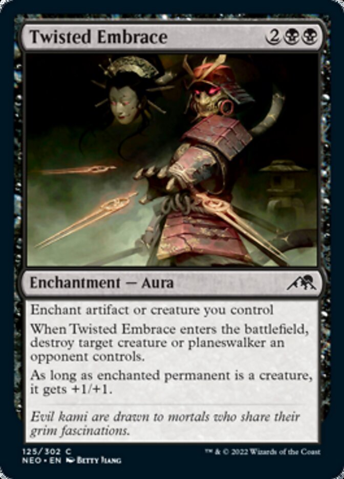 Twisted Embrace [Kamigawa: Neon Dynasty]-1
