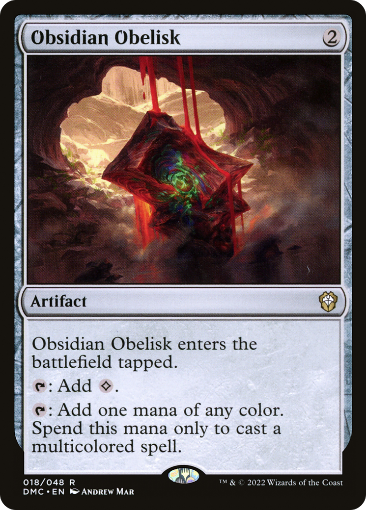 Obsidian Obelisk [Dominaria United Commander]-1