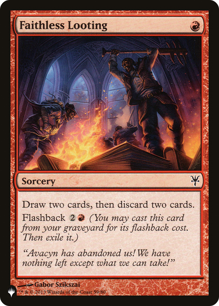 Faithless Looting [The List]-1