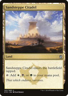 Sandsteppe Citadel [Khans of Tarkir]-1