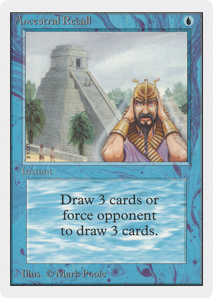 Ancestral Recall [Unlimited Edition]-1