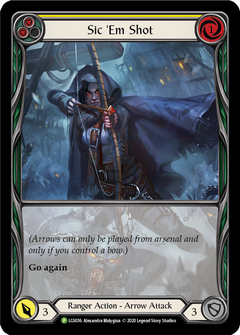 Sic 'Em Shot (Yellow) [LGS036] (Promo)  Rainbow Foil-1