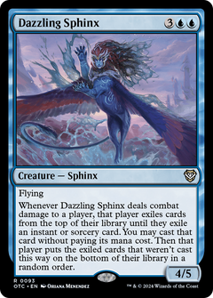Dazzling Sphinx [Outlaws of Thunder Junction Commander]-1
