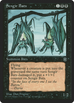 Sengir Bats (Ihsan's Shade Flavor Text) [Homelands]-1