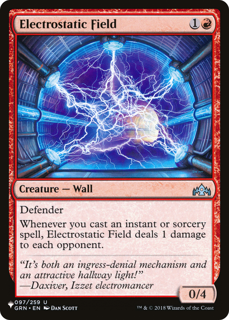 Electrostatic Field [The List]-1