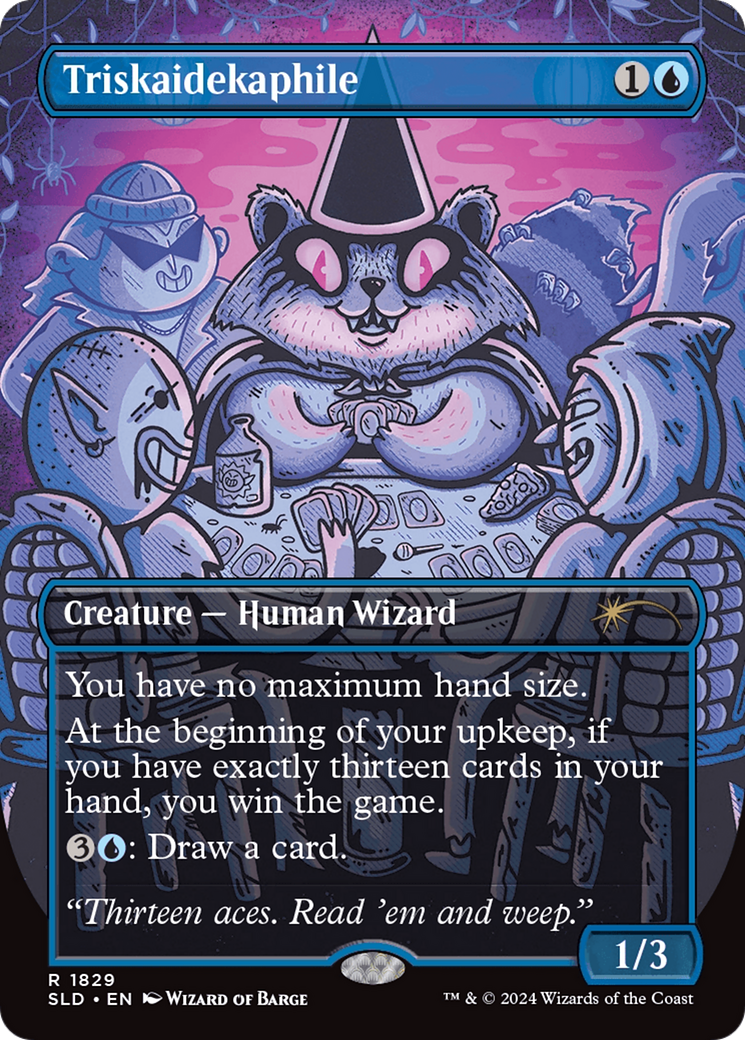 Triskaidekaphile (SLD-1829) - Secret Lair Drop (Borderless) Foil-1