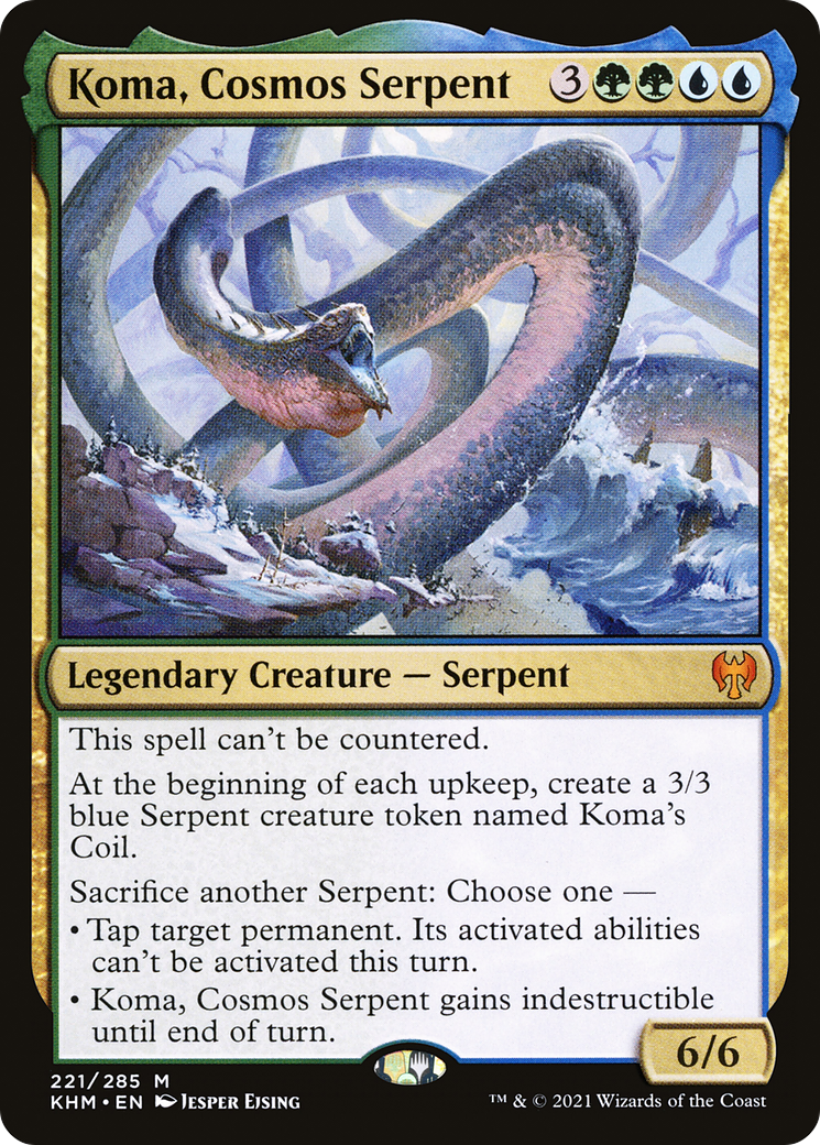 Koma, Cosmos Serpent [Kaldheim]-1