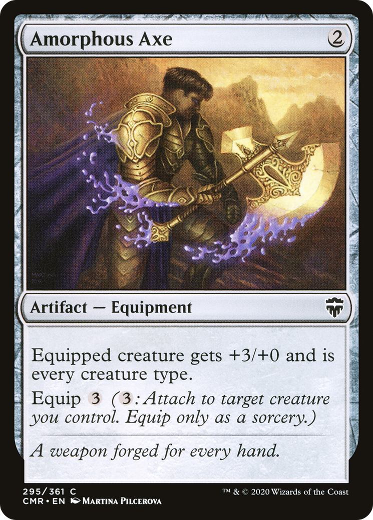 Amorphous Axe [Commander Legends]-1