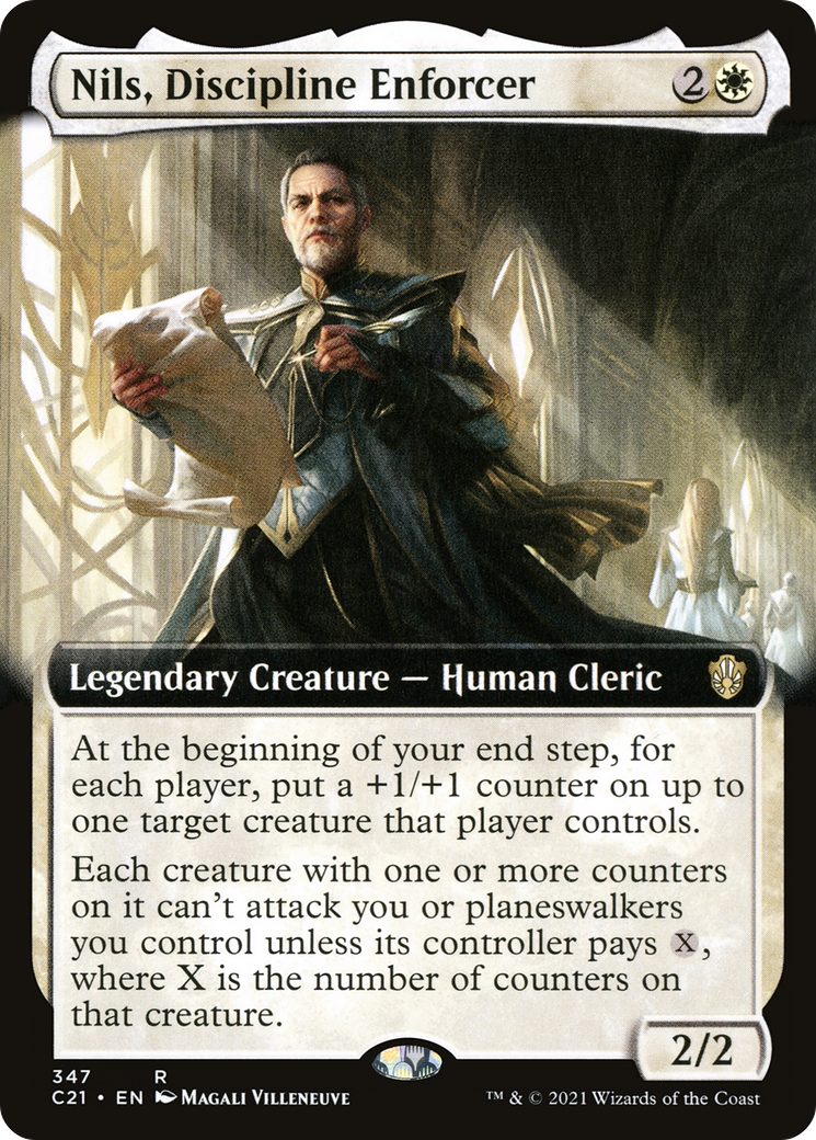 Nils, Discipline Enforcer (Extended Art) [Commander 2021]-1