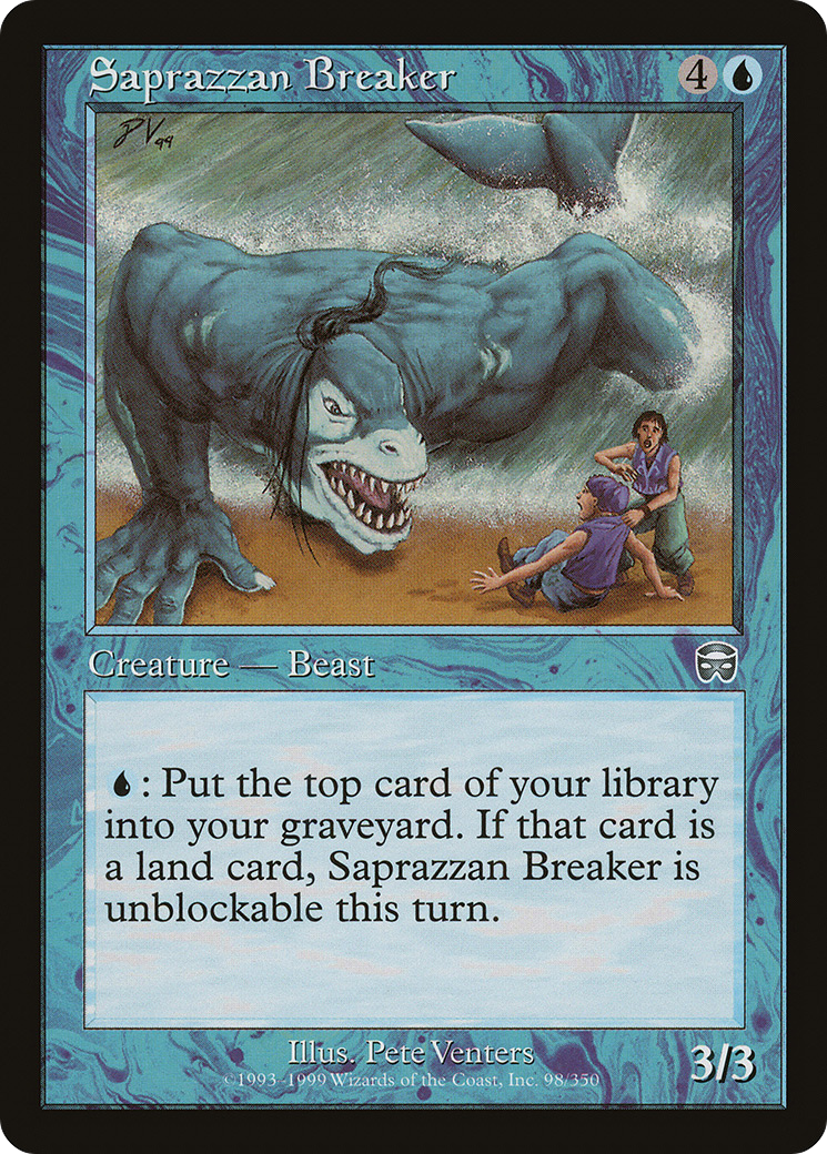 Saprazzan Breaker [Mercadian Masques]-1