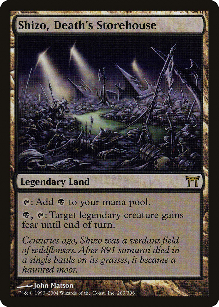Shizo, Death's Storehouse [Champions of Kamigawa]-1