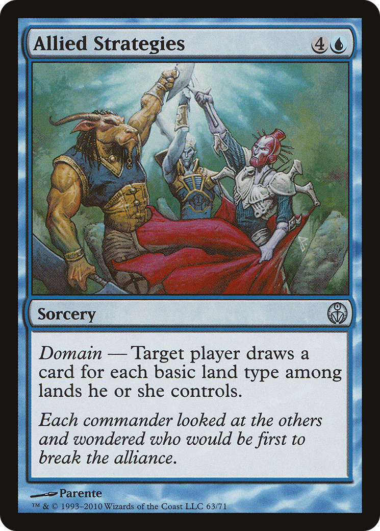 Allied Strategies [Duel Decks: Phyrexia vs. the Coalition]-1