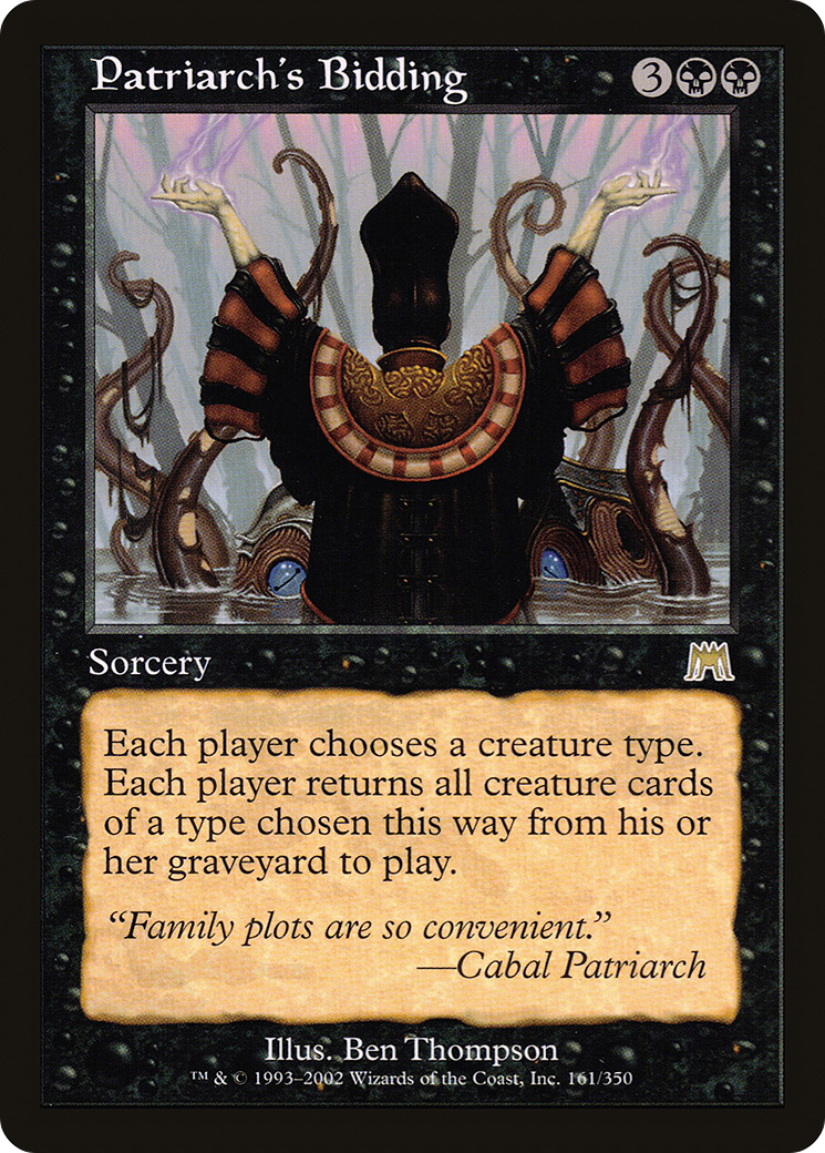 Patriarch's Bidding [Onslaught]-1