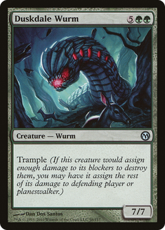 Duskdale Wurm [Duels of the Planeswalkers]-1