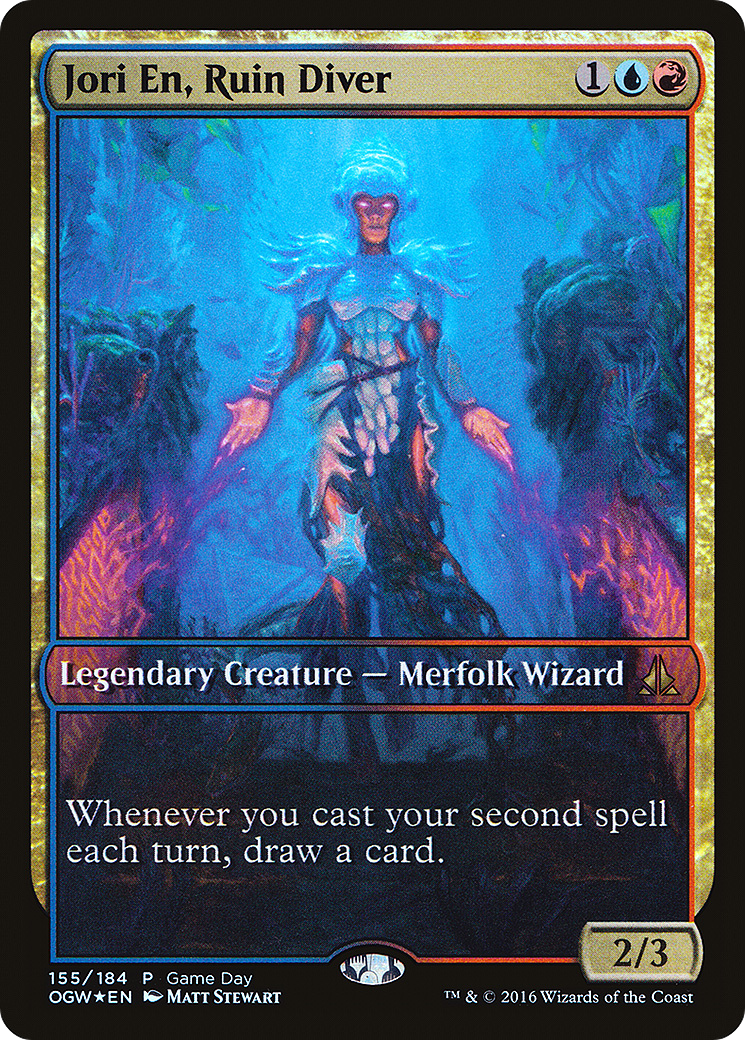 Jori En, Ruin Diver (Game Day) (Full Art) [Oath of the Gatewatch Promos]-1