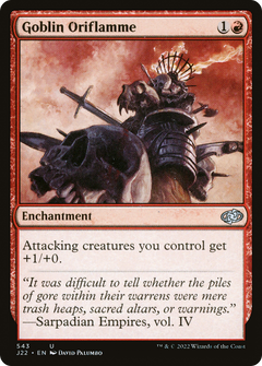 Goblin Oriflamme [Jumpstart 2022]-1