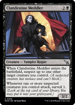 Clandestine Meddler (Red) [Murders at Karlov Manor]-1