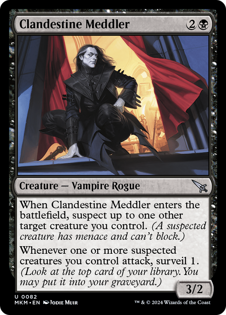 Clandestine Meddler (Red) [Murders at Karlov Manor]-1
