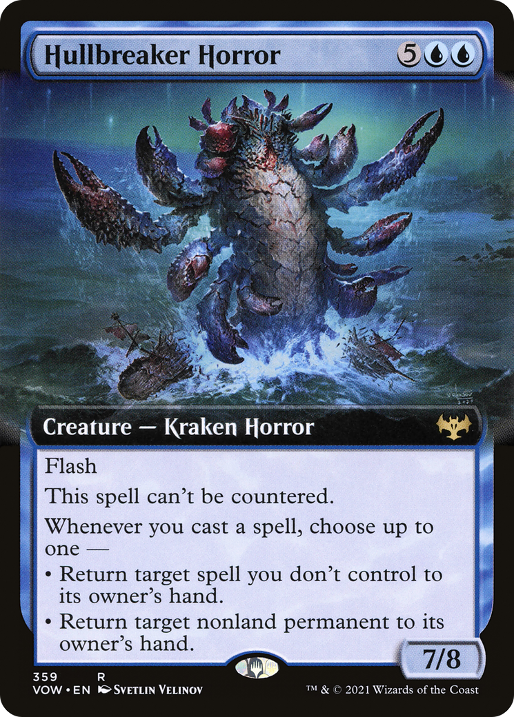 Hullbreaker Horror (Extended Art) [Innistrad: Crimson Vow]-1