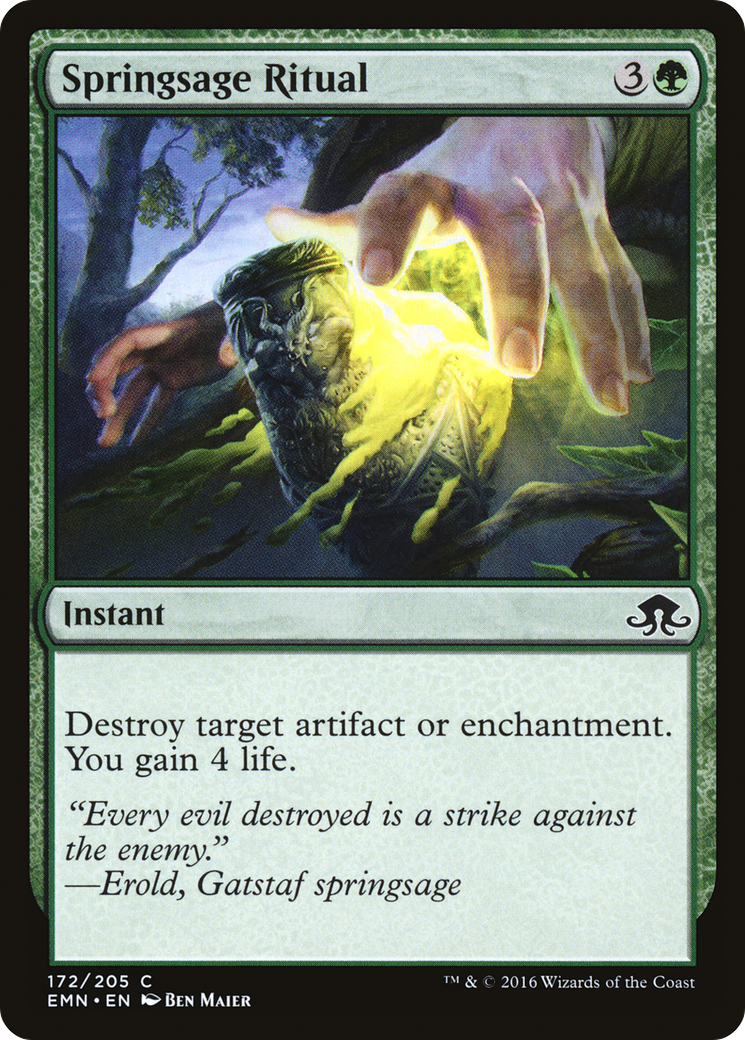 Springsage Ritual [Eldritch Moon]-1