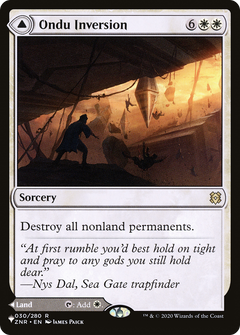 Ondu Inversion // Ondu Skyruins [Secret Lair: From Cute to Brute]-3