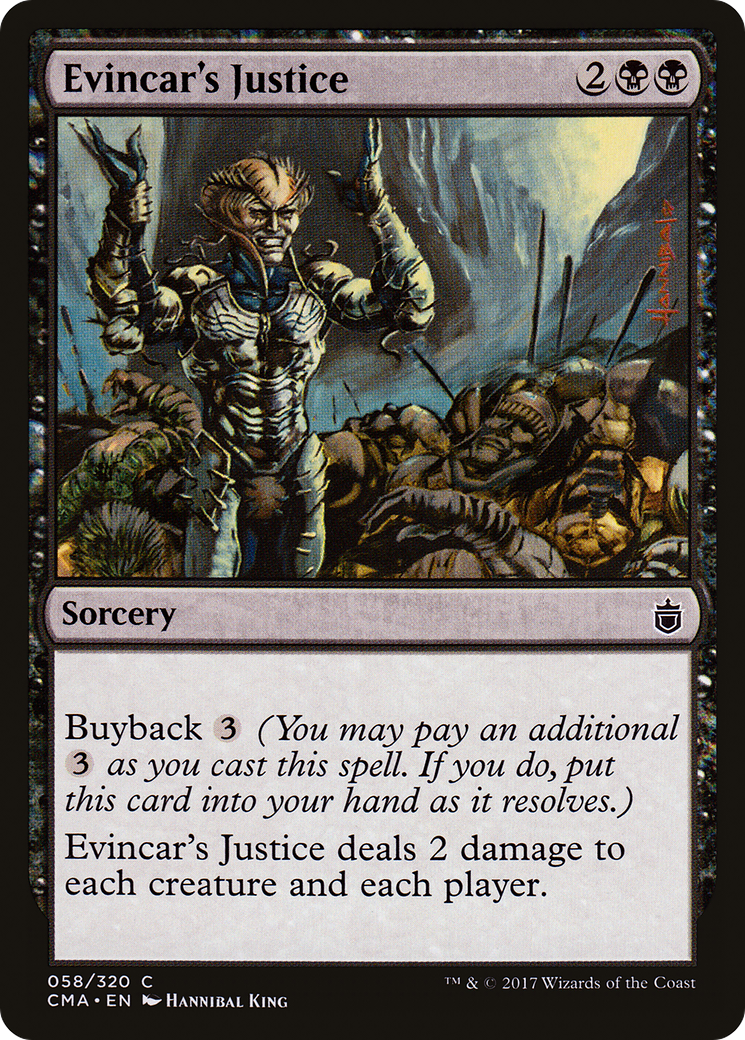 Evincar's Justice [Commander Anthology]-1