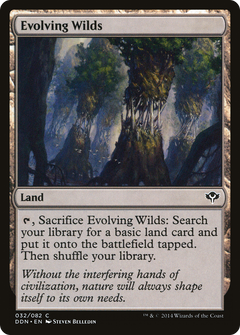 Evolving Wilds [Duel Decks: Speed vs. Cunning]-1