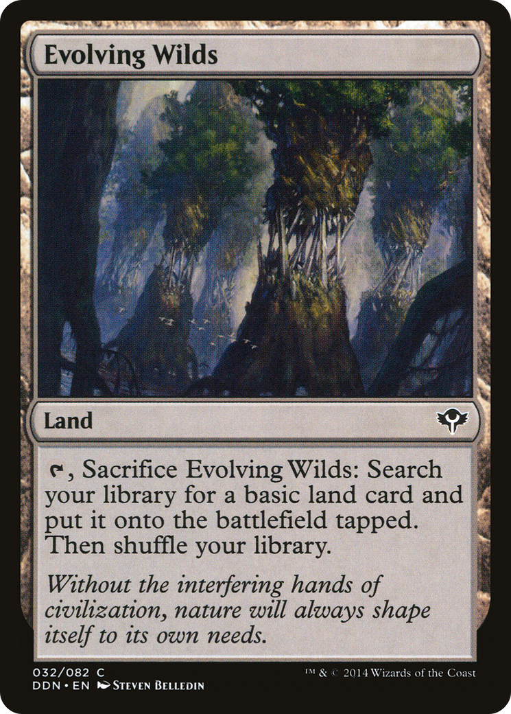 Evolving Wilds [Duel Decks: Speed vs. Cunning]-1