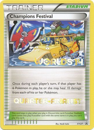 Champions Festival (XY27) (2014 Quarter Finalist) [XY: Black Star Promos]-1