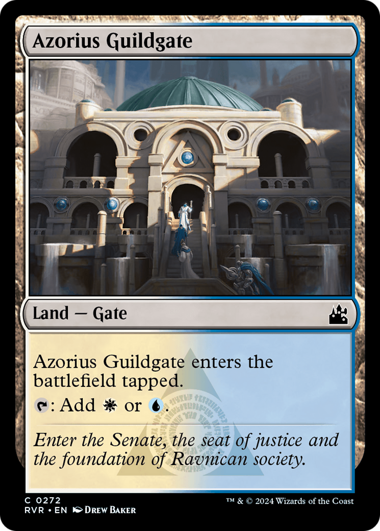 Azorius Guildgate [Ravnica Remastered]-1