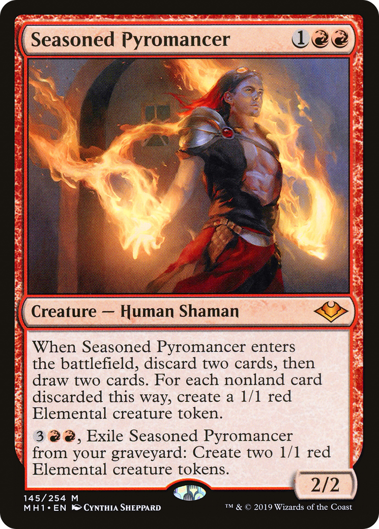 Seasoned Pyromancer [Modern Horizons]-1