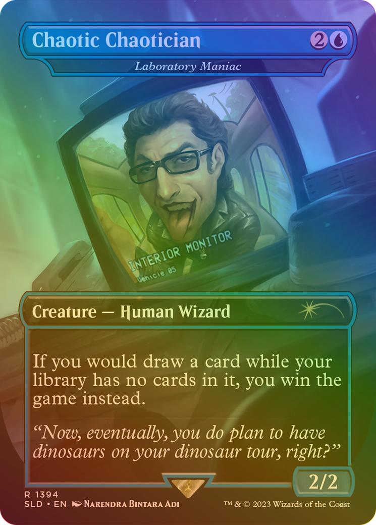Chaotic Chaotician - Laboratory Maniac (Rainbow Foil) [Secret Lair Drop Series]-1