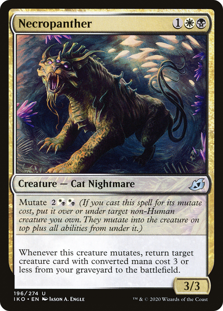 Necropanther [Ikoria: Lair of Behemoths]-1