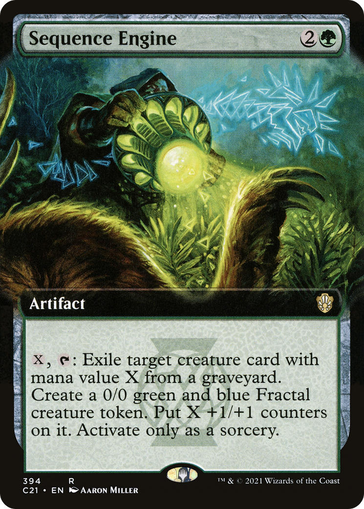 Sequence Engine (Extended Art) [Commander 2021]-1