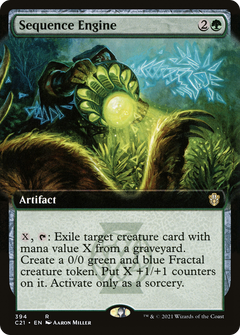 Sequence Engine (Extended Art) [Commander 2021]-1