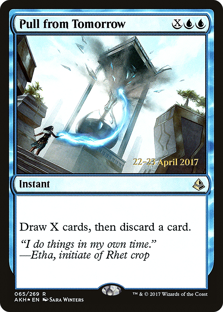 Pull from Tomorrow [Amonkhet Prerelease Promos]-1