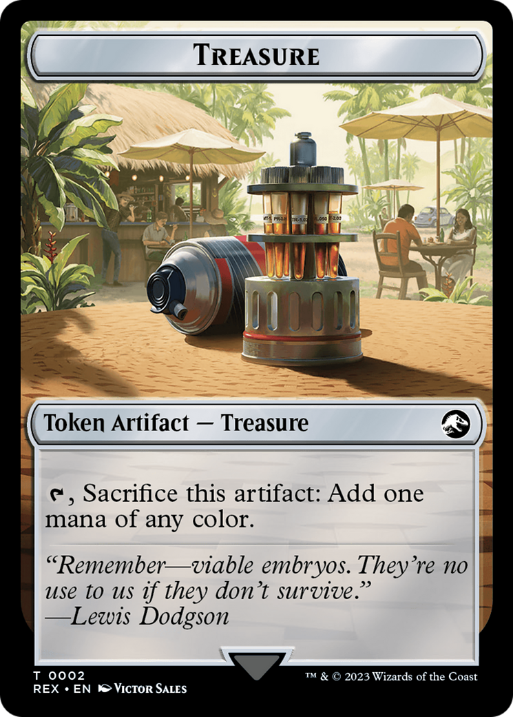 Treasure (TREX-002) - Jurassic World Collection Tokens-1