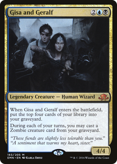 Gisa and Geralf [Eldritch Moon]-1