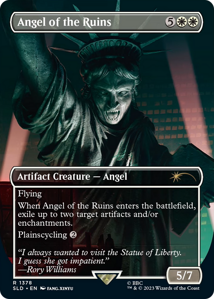 Angel of the Ruins (1378) [Secret Lair Drop Series]-1