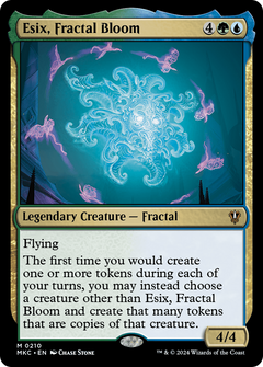 Esix, Fractal Bloom [Murders at Karlov Manor Commander]-1
