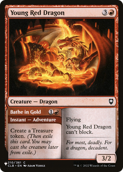 Young Red Dragon (LIST-210/361) - The List-1